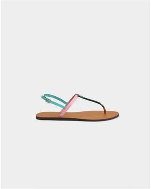 Manebí Flat Sandals - White