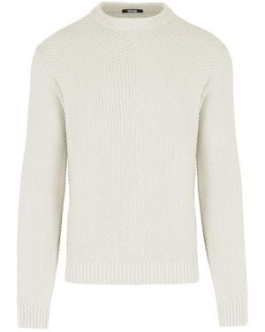 Bomboogie Round-Neck Knitwear - White