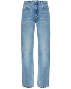 Ami Paris Straight Jeans - Azul