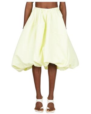 Sportmax Midi Skirts - Yellow