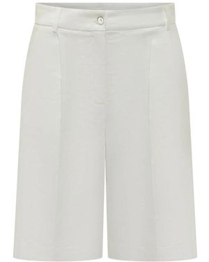 Pinko Bermudas - White