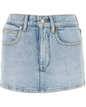 Alexander Wang Denim Skirts - Blue