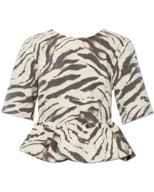Ganni Blouses - Gris