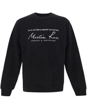 Martine Rose Sweatshirts & Hoodies > Sweatshirts - Zwart