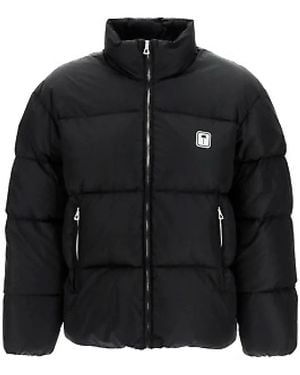 Palm Angels Winter Jackets - Black