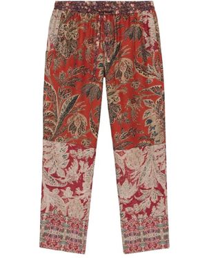 Pierre Louis Mascia Straight Trousers - Rood