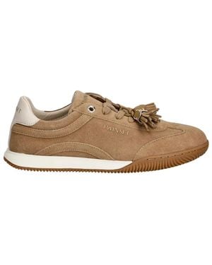 Twinset Wildleder-Sneakers - Natur