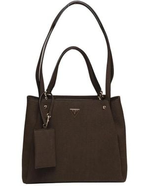 Guess Tote Bags - Marrone