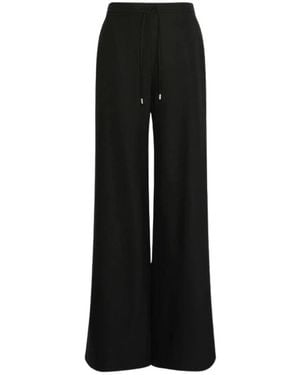 Max Mara Denaro Wijde Broek - Zwart