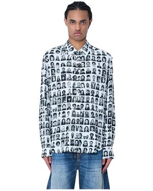 Martine Rose Casual Shirts - Blu