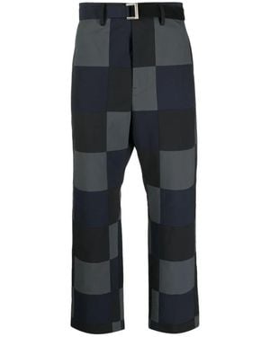 Sacai Straight Trousers - Grey