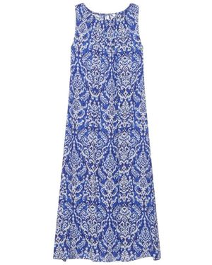 Maliparmi Maxi-Jurk - Blauw