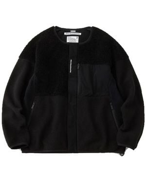 White Mountaineering Winter Jackets - Black