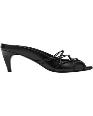 Jude Heeled Mules - Zwart