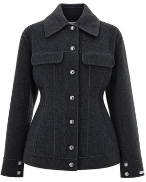 Sportmax Spxcalcio Jas - Zwart