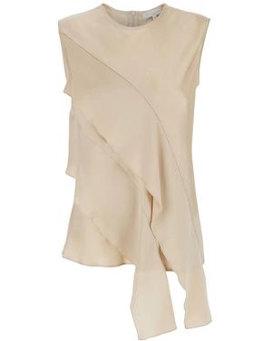 Antonelli Sleeveless Tops - Neutro