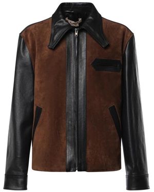 Marni Leather Jassen - Bruin