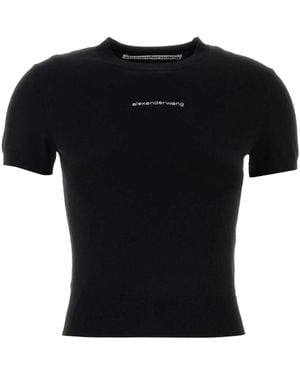 Alexander Wang T-Shirts - Black