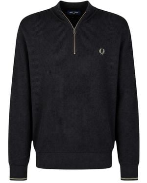 Fred Perry Zip-Throughs - Bleu