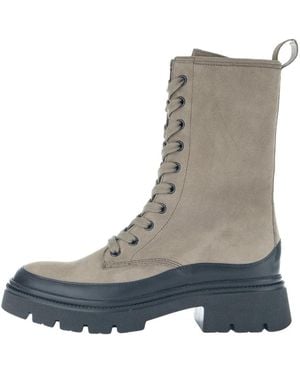 Gabor Lace-Up Boots - Gris