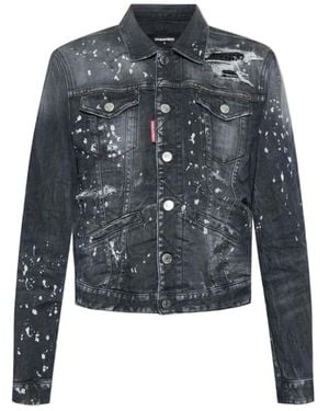 DSquared² Denim Jackets - Blauw