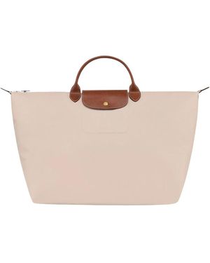 Longchamp Shopping Bags - Metallic