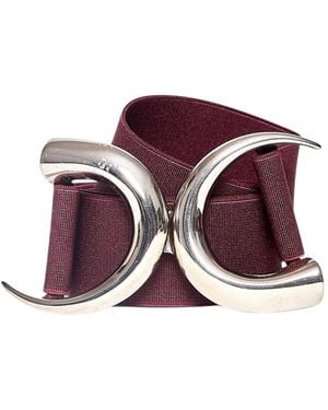 Orciani Stylischer Ledergürtel Für Frauen - Lila