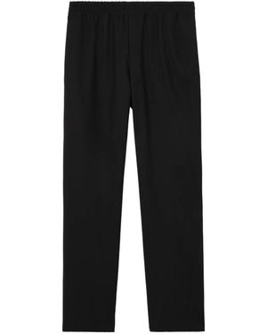Burberry Straight Trousers - Negro