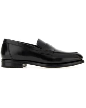 Santoni Colin Loafers - Schwarz