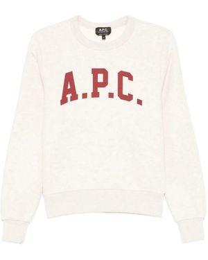 A.P.C. Sweatshirts - White