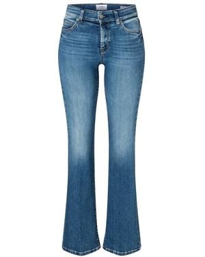 Cambio Jeans a zampa d`elefante - Blu