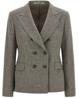 Tagliatore Jassen ,Grijs ,Formal Blazers - Groen
