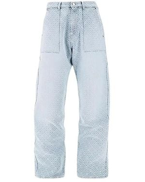 CASABLANCA Straight Jeans - Azul