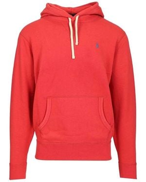 Polo Ralph Lauren Hoodies - Red