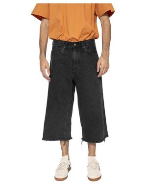 Levi's Cropped Jeans - Negro