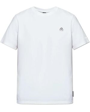 Moose Knuckles T-Shirts - Blanc