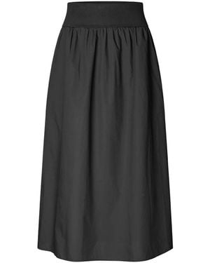 Samsøe & Samsøe Midi Skirts - Black