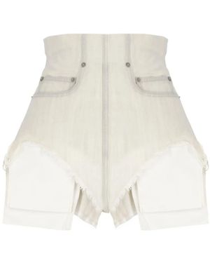 Rick Owens Denim Shorts - Neutro