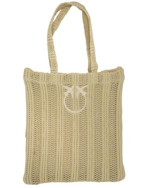 Pinko Tote Bags - Neutro