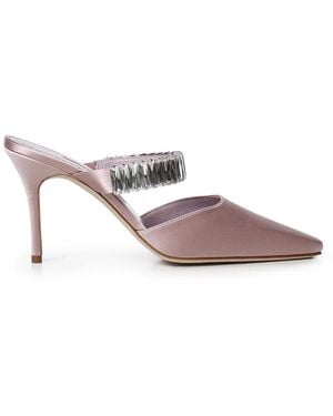 Manolo Blahnik Heeled Mules - Bruin