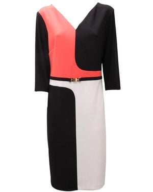 Joseph Ribkoff Midi Dresses - Red