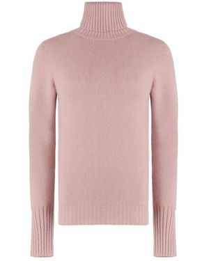 THE (Alphabet) Cashmere Knitwear - Pink