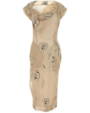 Vivienne Westwood Midi Dresses - Natural
