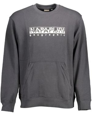 Napapijri Sweatshirt Met Lange Mouwen - Grijs