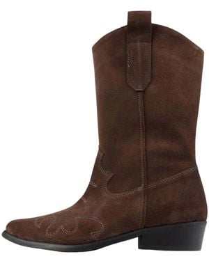 L37 Cowboy Boots - Marrone