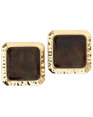 Self-Portrait Earrings - Marrón