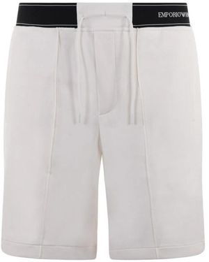 Emporio Armani Casual Shorts - Grey