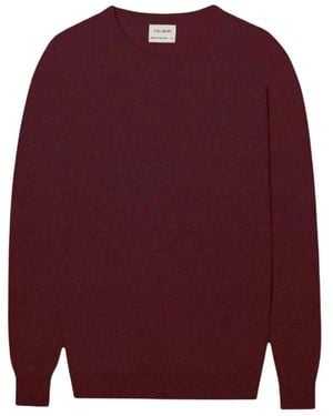 Silbon Round-Neck Knitwear - Red