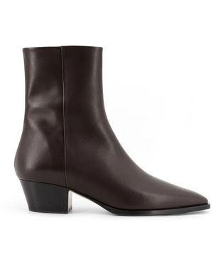 Aeyde Cowboy Boots - Bruin