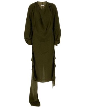 Ferragamo Maxi Dresses - Green